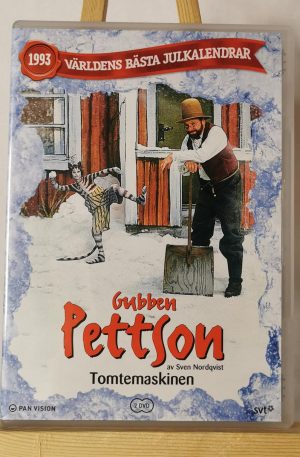 Gubben Pettson Tomtemaskinen - Julkalendern 1993 (Begagnad)