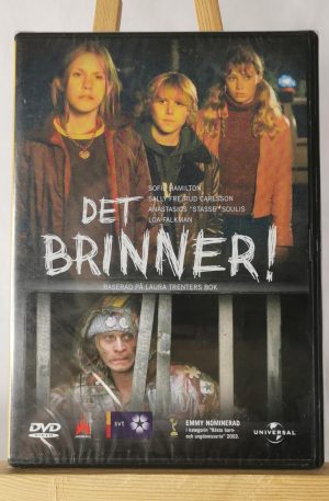 Det Brinner (INPLASTAD) Loa Falkman, Cecilia Frode, Göran Ragnerstam (Begagnad Dvd)