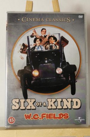 Six Of A Kind (INPLASTAD) Charles Ruggles, Mary Boland (Begagnad)