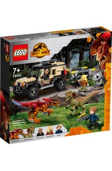 LEGO Jurassic World 76951 Pyroraptor & Dilophosaurus – Transport.