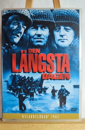 Den Längsta Dagen - John Wayne, Henry Fonda, Robert Mitchum (Begagnad Dvd)