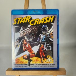 Star Crash (1978) (INPLASTAD) Caroline Munro, David Hasselhoff, Christopher Plummer (Begagnad)