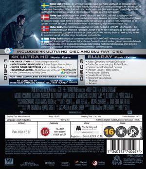 Alien: Covenant (4K Ultra HD + Blu-ray) - Bild 2