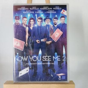 Now You See Me 2 (INPLASTAD) Jesse Eisenberg, Mark Ruffalo, Lizzy Caplan (Begagnad)