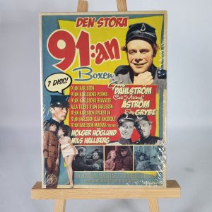 Den Stora 91:an Boxen (INPLASTAD) Gus Dahlström, Curt Åström, Stig Grybe (Begagnad)