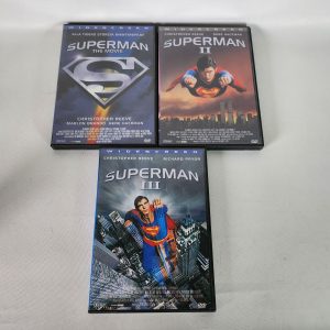 Superman 1-3 - Christopher Reeve, Gene Hackman (Begagnad)