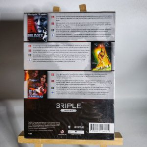 3riple Movies: Nemesis 2, Blast, Us Samurai (INPLASTAD) (Begagnad) - Bild 2