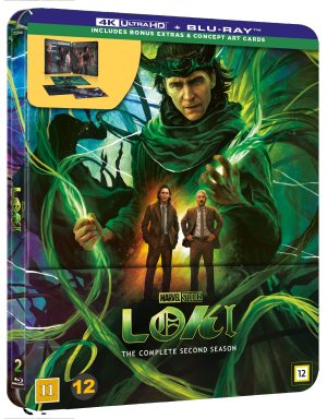 Loki: Säsong 2 - Limited Steelbook (4K Ultra HD + Blu-ray)