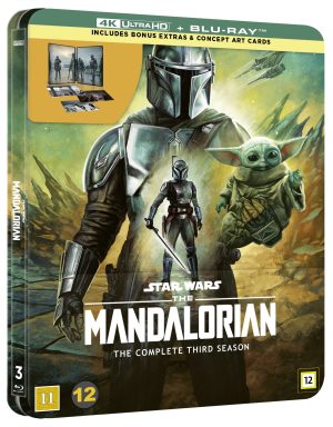 The Mandalorian: Säsong 3 - Limited Steelbook (4K Ultra HD + Blu-ray)