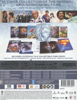 Superman 1-4 – Limited Steelbook Collection (4K Ultra HD + Blu-ray) - Bild 2