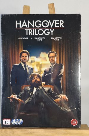 Hangover Trilogy (INPLASTAD) Bradley Cooper, Ed Helms, Zach Galifianakis (Begagnad)