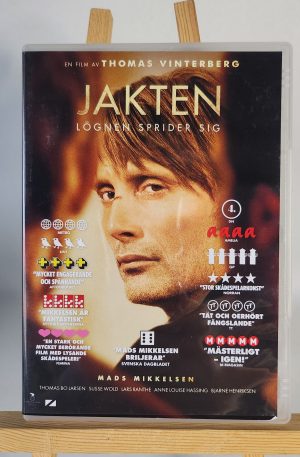 Jakten – Mads Mikkelsen, Thomas Bo Larsen, Annika Wedderkopp (Begagnad)