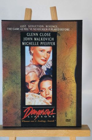 Dangerous Liaisons/Farligt Begär (Snapcase) Glenn Close, John Malkovich, Michelle Pfeiffer (Begagnad)