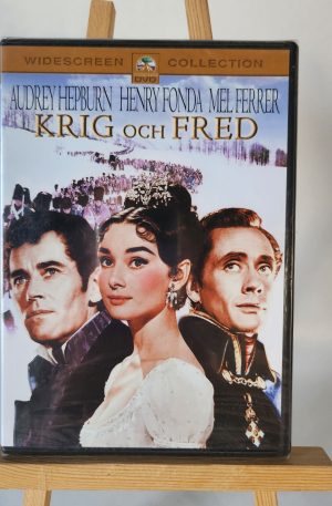 Krig och Fred (INPLASTAD) Audrey Hepburn, Henry Fonda, Mel Ferrer (Begagnad)