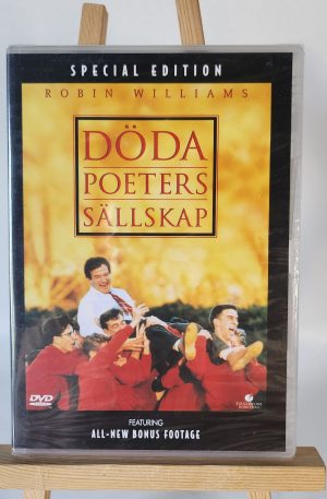 Döda Poeters Sällskap (INPLASTAD) Robin Williams, Robert Sean Leonard, Ethan Hawke (Begagnad)