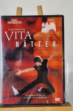 Vita Nätter (INPLASTAD) Mikhail Baryshnikov, Gregory Hines, Geraldine Page (Begagnad)
