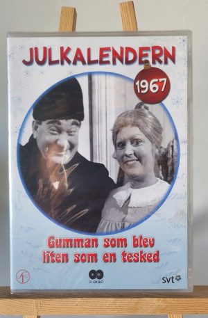 Gumman Som Blev Liten Som En Tesked (INPLASTAD) Julkalendern1967 - Birgitta Andersson (Begagnad)