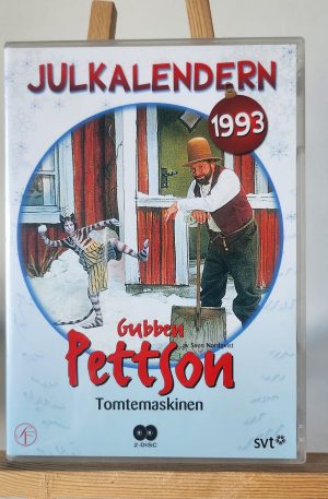 Gubben Pettson Tomtemaskinen - Julkalendern 1993 (Begagnad)