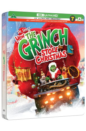 Grinchen - Julen Är Stulen - Limited Steelbook (4K Ultra HD + Blu-Ray)
