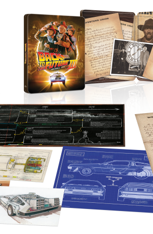 Back To The Future 3 - Limited Steelbook 3-disc Collectors Edition (4K Ultra HD + Blu-Ray)