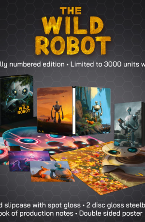 The Wild Robot - Ultimate Collector's Edition Limited Steelbook (4K Ultra HD + Blu-Ray) (IMPORT)