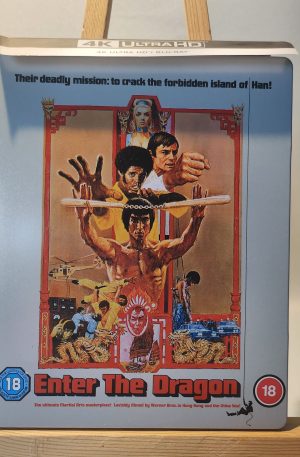 Enter The Dragon - Limited Edition Steelbook (4K Ultra HD + Blu-ray) (IMPORT) (Öppnad!)