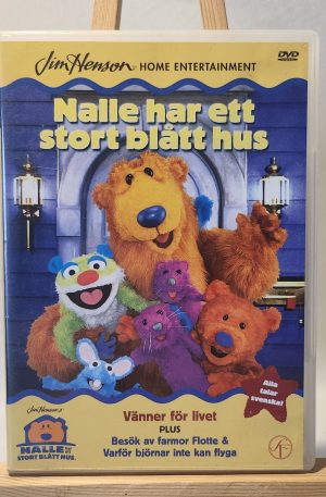 Nalle Har Ett Stort Blått Hus: Vänner För Livet (Begagnad Dvd)