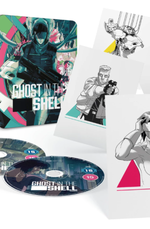 Ghost In The Shell - 30th Anniversary Edition Limited Steelbook Kuro Edition (4K Ultra HD) (IMPORT)