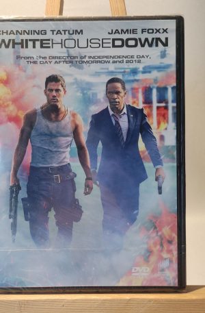 White House Down (INPLASTAD) Channing Tatum, Jamie Foxx, Maggie Gyllenhaal (Begagnad Dvd)