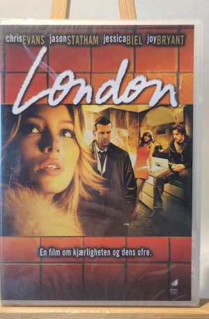 London (INPLASTAD) Chris Evans, Jason Statham, Jessica Biel (Begagnad Dvd)