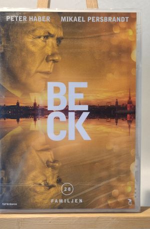 Beck: Familjen #28 (INPLASTAD) Peter Haber, Mikael Persbrandt (Begagnad Dvd)