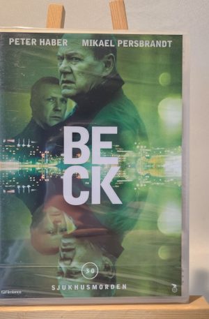 Beck: Sjukhusmorden #30 (INPLASTAD) Peter Haber, Mikael Persbrandt (Begagnad Dvd)
