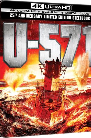 U-571 - 25th Anniversary Edition Limited Steelbook (4K Ultra HD + Blu-Ray) (US IMPORT)