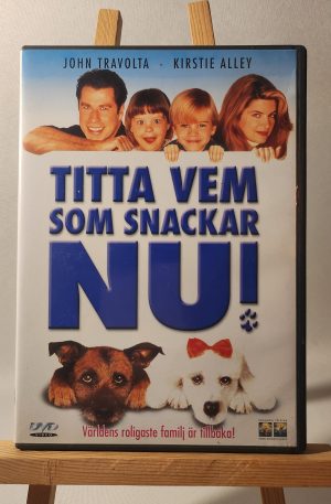 Titta Vem Som Snackar Nu! - John Travolta, Kirstie Alley, Lysette Anthony (Begagnad Dvd)