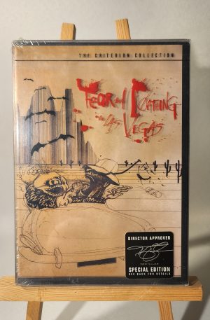 Fear and Loathing in Las Vegas (INPLASTAD) Johnny Depp, Benicio Del Toro, Tobey Maguire - Criterion Collection (Begagnad Dvd)