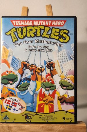 Teenage Mutant Hero Turtles nr 4 av 7 (Begagnad Dvd)