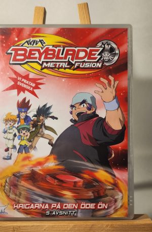 Beyblade: Metal Fusion - Krigarna På Den Öde Ön (Begagnad Dvd)