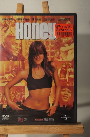 Honey (INPLASTAD) Jessica Alba, Mekhi Phifer, RomeoDavid Moscow (Begagnad Dvd)