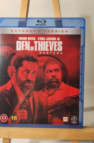 Den Of Thieves 2: Pantera - Gerard Butler, O'Shea Jackson Jr., Jordan Bridges (Begagnad Blu-ray)