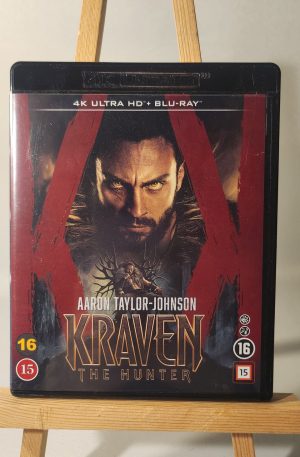 Kraven the Hunter - Aaron Taylor-Johnson, Ariana DeBose, Fred Hechinger (Begagnad 4K Ultra HD + Blu-ray)
