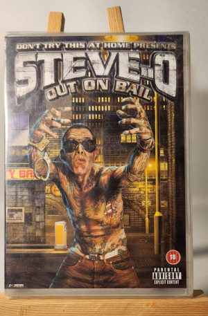 Steve-O: Out on Bail (INPLASTAD) Steve-O, Johnny Knoxville, Chris Pontius (Begagnad Dvd)