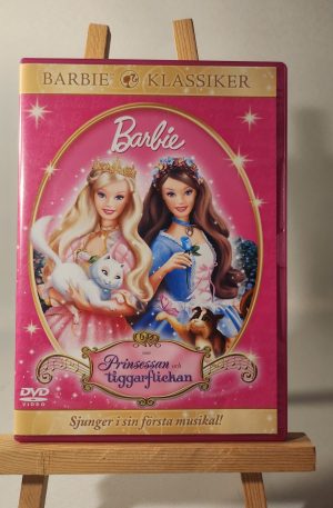 Barbie Som Prinsessan och Tiggarflickan #4 Barbie Klassiker (Begagnad Dvd)