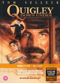 Quigley Down Under - Limited Edition Mediabook (4K Ultra HD + Blu-Ray) (IMPORT)