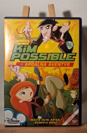 Kim Possible: Apgalna äventyr (Begagnad Dvd)