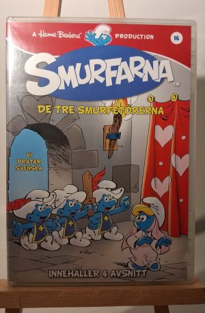 Smurfarna: De Tre Smurfetörerna nr 16 (Begagnad Dvd)