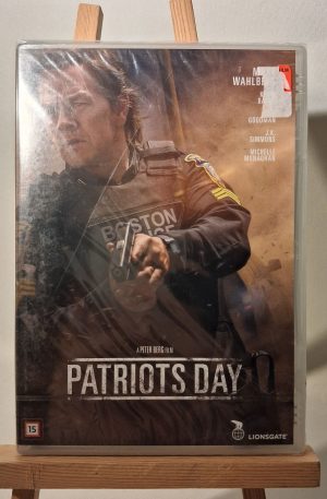 Patriots Day (INPLASTAD) Mark Wahlberg, John Goodman, J.K. Simmons (Begagnad Dvd)