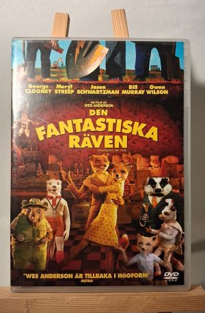 Den Fantastiska Räven - George Clooney, Meryl Streep, Jason Schwartzman (Begagnad Dvd)