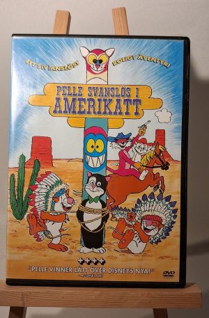 Pelle Svanslös i Amerikatt (Begagnad Dvd)