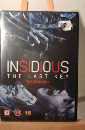 Insidious: The Last Key (INPLASTAD) Lin Shaye, Leigh Whannell, Angus Sampson (Begagnad Dvd)
