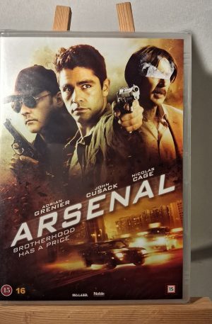 Arsenal (INPLASTAD) Adrian Grenier, John Cusack, Nicolas Cage (Begagnad Dvd)